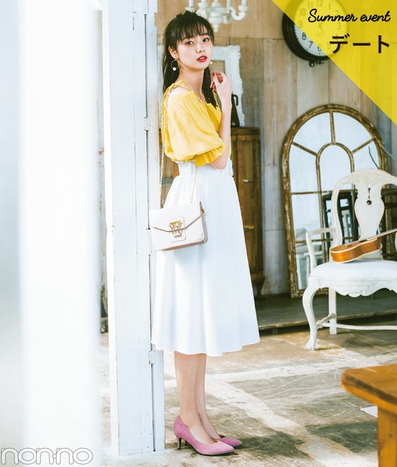 春夏　流行　穿搭